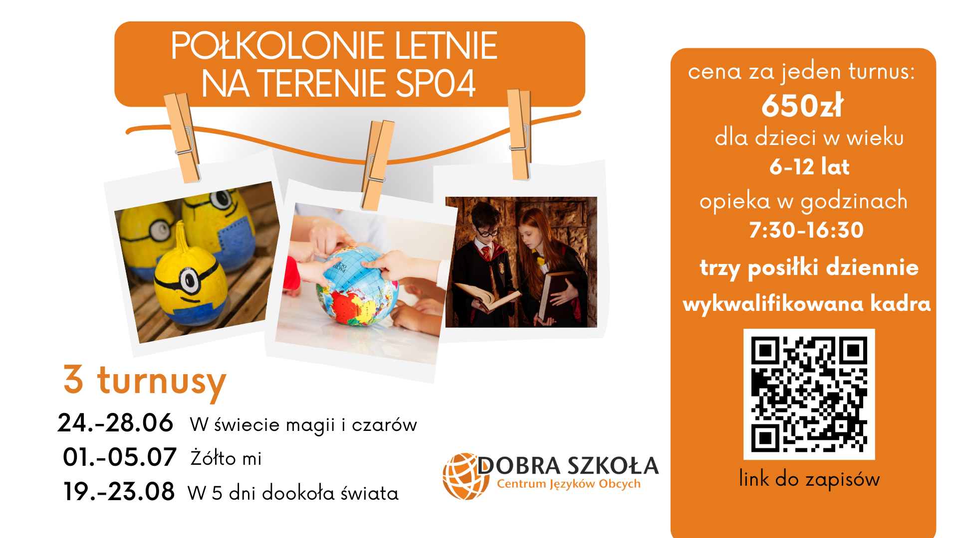 Półkolonie letnie w Fordonie