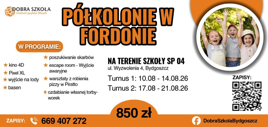 PÓŁKOLONIE W FORDONIE